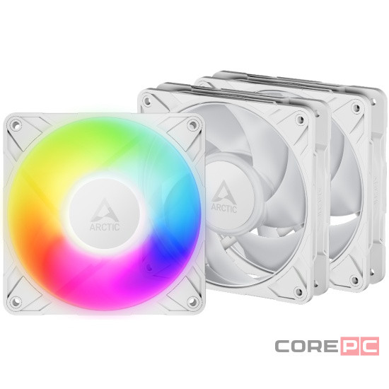 Комплект вентиляторов для корпуса Arctic Cooling P12 Pro ARGB White (ACFAN00326A)