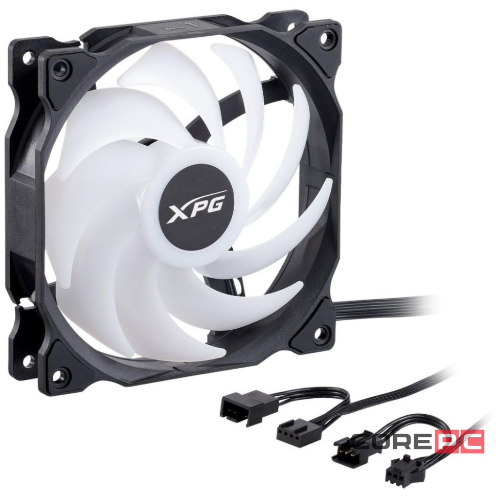 Вентилятор для корпуса ADATA XPG VENTO120ARGBPWM-BKCWW