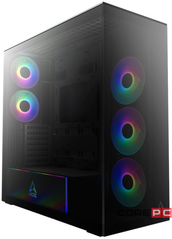 Компьютерный корпус Arctic Cooling ARCTIC Xtender Black (ACPCC00015A)