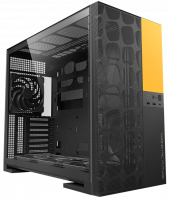 Компьютерный корпус Geometric Future Model 5 ARGB Vent Black Yellow with fans (1AM5VTBY01100)