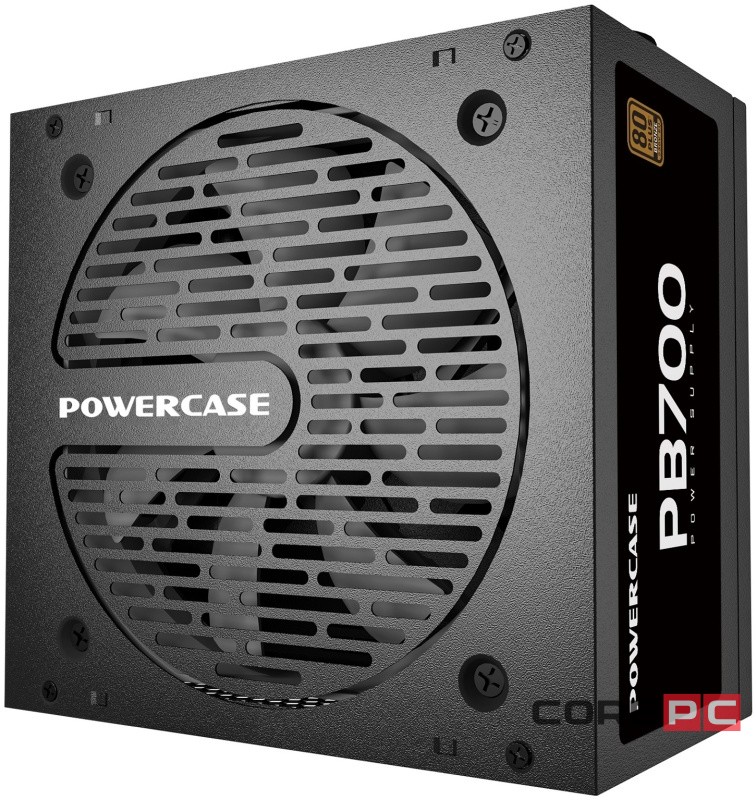 Блок питания Powercase 700W PB700 Black (PS-700B-DC)