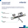 Душевая система Milardo термостат ILSSBTHM06 Идеал Спа (Ideal Spa) лейка тропический душ, хром