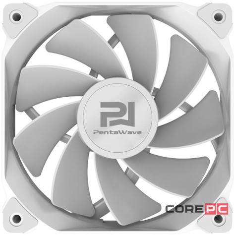 Вентилятор для корпуса PentaWave Reverse Blade White PF-K12WS-R PWM