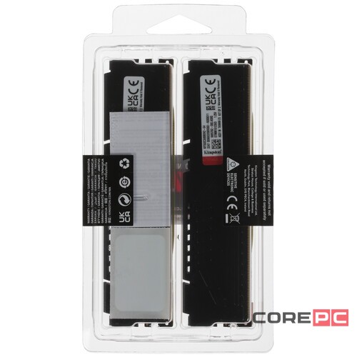 Оперативная память 64 Gb 5200 MHz Kingston FURY Beast EXPO Black (KF552C36BBEK2-64)