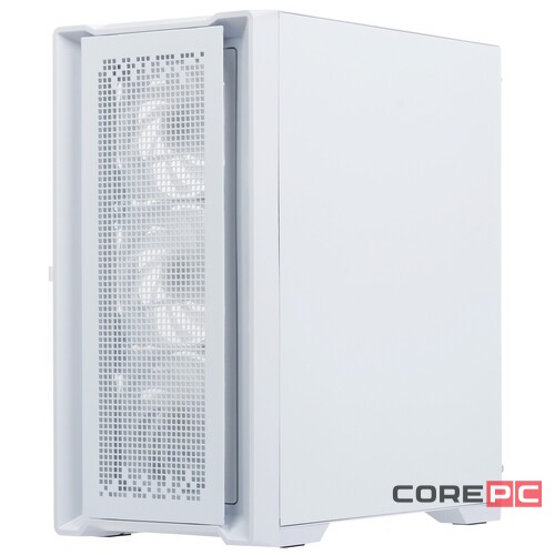 Компьютерный корпус Powercase BYTEFLOW Micro ARGB TG White (CAMBFW-A4)