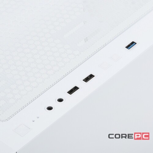 Компьютерный корпус Powercase BYTEFLOW Micro ARGB TG White (CAMBFW-A4)