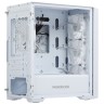 Компьютерный корпус Powercase BYTEFLOW Micro ARGB TG White (CAMBFW-A4)