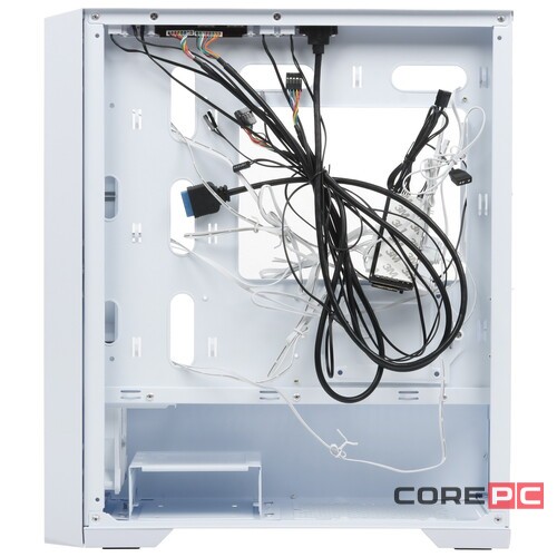 Компьютерный корпус Powercase BYTEFLOW Micro ARGB TG White (CAMBFW-A4)