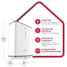 Водонагреватель накопительный VELIS TECH ABSE DRY (сухой ТЭН) 50 ARISTON (плоский)