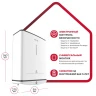 Водонагреватель накопительный VELIS TECH ABSE DRY (сухой ТЭН) 50 ARISTON (плоский)