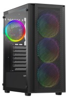 Компьютерный корпус XASTRA A311 4FRGB TG Black (A311-4FR12F)