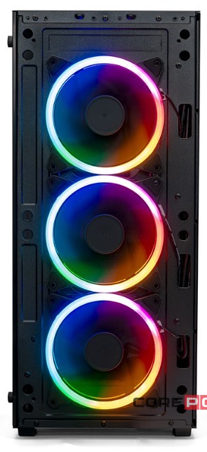 Компьютерный корпус XASTRA A311 4FRGB TG Black (A311-4FR12F)