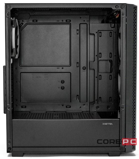 Компьютерный корпус XASTRA A311 4FRGB TG Black (A311-4FR12F)