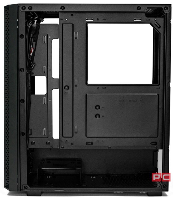 Компьютерный корпус XASTRA A311 4FRGB TG Black (A311-4FR12F)