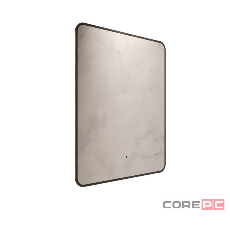 Зеркало MIXLINE Инканто 600х700 (ШВ) бесконтактный сенсор, светодиодная подсветка,черная окантовка