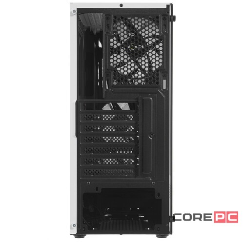 Компьютерный корпус Powercase RHOMBUS MESH X4 TG LED White CMRMW-L4