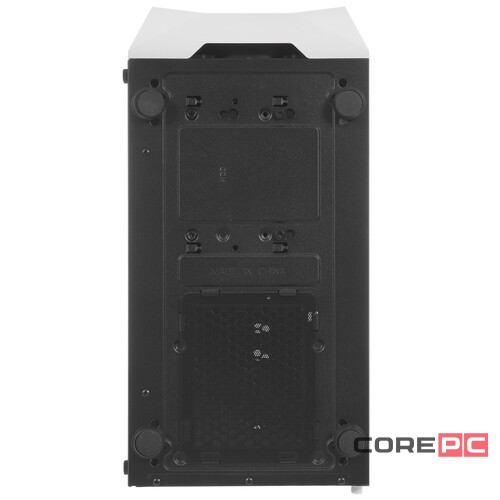 Компьютерный корпус Powercase RHOMBUS MESH X4 TG LED White CMRMW-L4