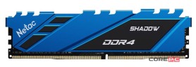 Оперативная память 16 Gb 3200 MHz NETAC SHADOW Blue (NTSDD4P32SP-16B)