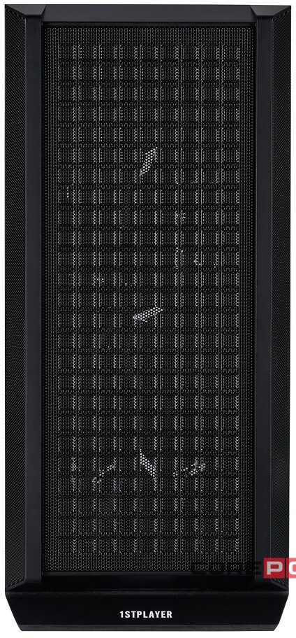 Компьютерный корпус 1STPLAYER PROSTATION 8 MAX Black (PS8MX-BK-4F)