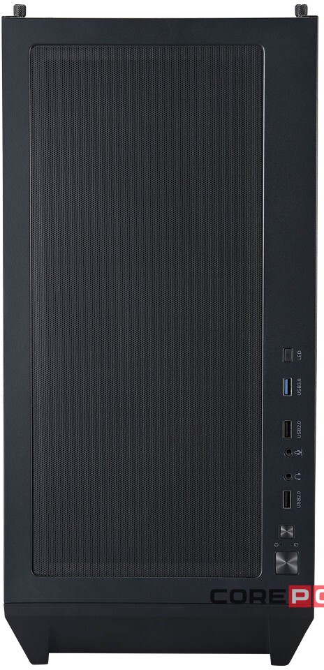 Компьютерный корпус 1STPLAYER PROSTATION 8 MAX Black (PS8MX-BK-4F)