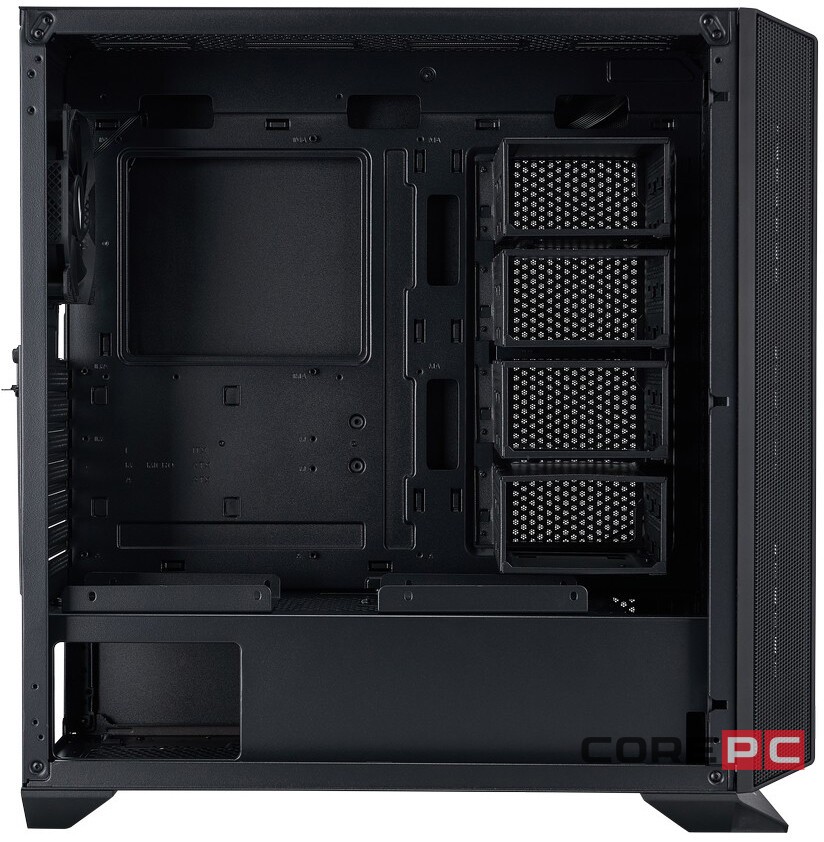 Компьютерный корпус 1STPLAYER PROSTATION 8 MAX Black (PS8MX-BK-4F)