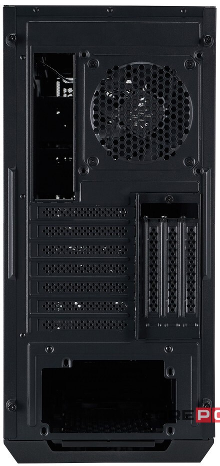Компьютерный корпус 1STPLAYER PROSTATION 8 MAX Black (PS8MX-BK-4F)