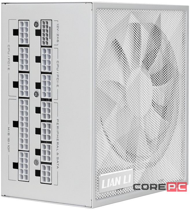 Блок питания Lian Li 850W SX0850P White (G9P.SX0850P.W000.RU) 16 Pin (PCIe 5.1 Connector Cable Details)