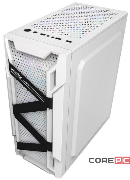 Компьютерный корпус ALSEYE TG White (Warrior-W)