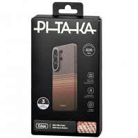 Накладка для Samsung Galaxy S26 Ultra Pitaka Tactile Woven case (Sunset)