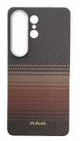 Накладка для Samsung Galaxy S26 Ultra Pitaka Tactile Woven case (Sunset)