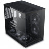 Компьютерный корпус Lian Li O11 Dynamic Mini V2 Flow TG Black (G99.O11DMIV2FX.R0)