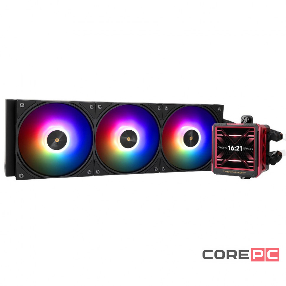 Система жидкостного охлаждения для процессора Thermalright Frozen Warframe 360 Ultra ARGB Black (TRFW360UAB)