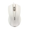 Мышь проводная с подсветкой Smartbuy ONE 338 USB/DPI 1200/3 кнопки/LED/1.4м (SBM-338-W) белая
