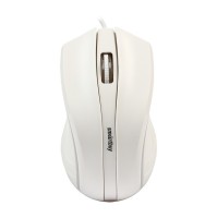Мышь проводная с подсветкой Smartbuy ONE 338 USB/DPI 1200/3 кнопки/LED/1.4м (SBM-338-W) белая