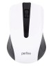 Perfeo мышь беспров., оптич. Rainbow, 3 кн, DPI 1000, USB, белая