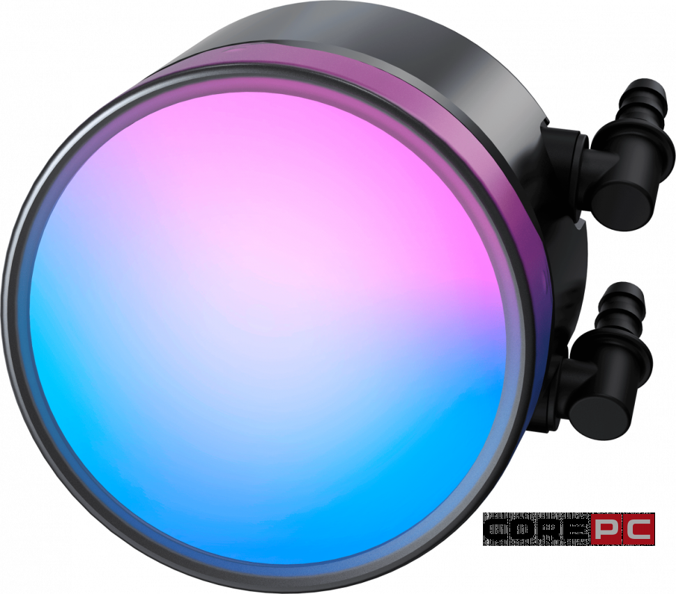 Система жидкостного охлаждения для процессора Ocypus Delta L24 BK ARGB V2 Black (Delta-L24-BK2AAWNN02X-GL)