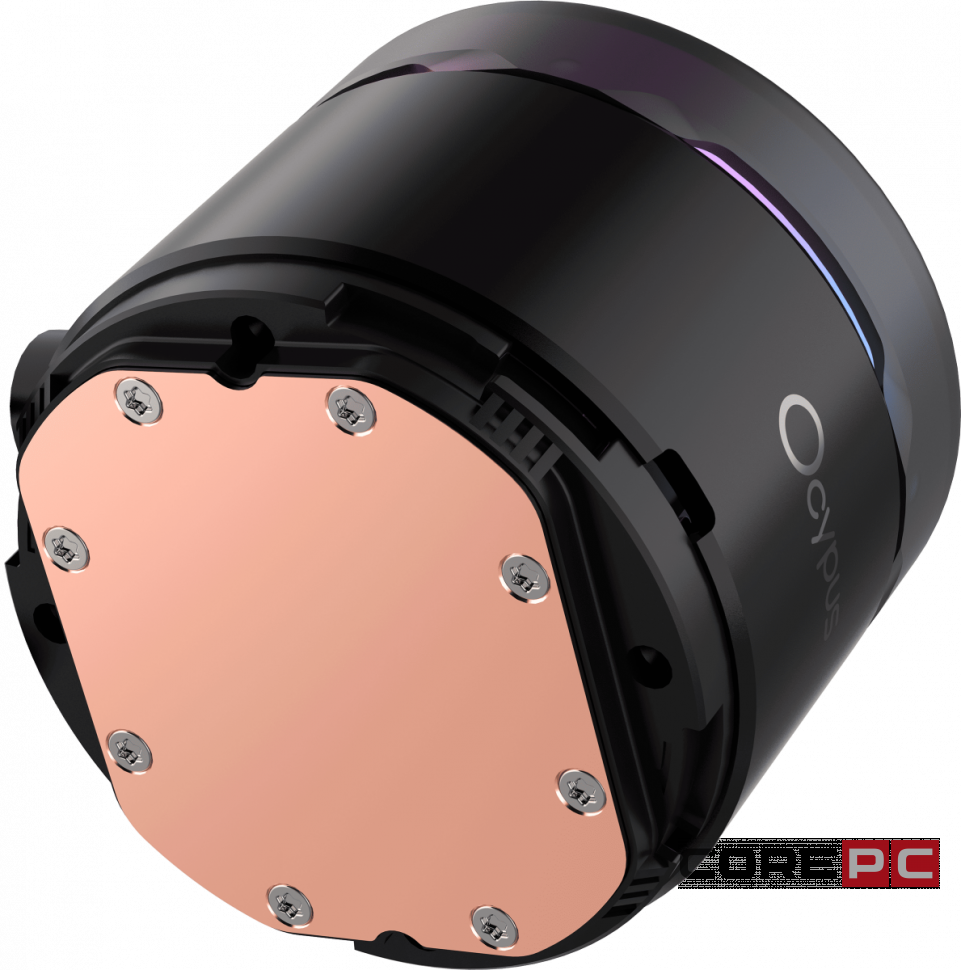 Система жидкостного охлаждения для процессора Ocypus Delta L24 BK ARGB V2 Black (Delta-L24-BK2AAWNN02X-GL)