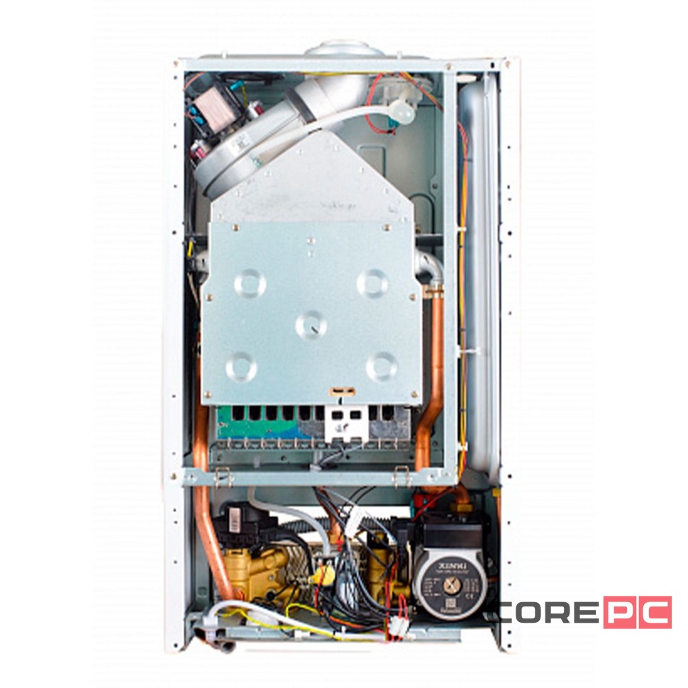 Котел газовый MIZUDO MAESTRO GEM M24Т настенный, 2 конт., OPT, стеклянная сенсорная панель, белая