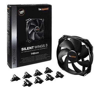 Корпусной вентилятор Be Quiet! SILENT WINGS 3 140mm BL071