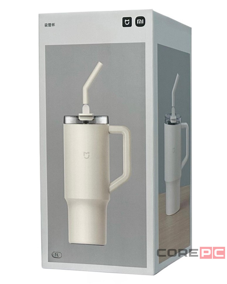 Термокружка Xiaomi Mijia Sippy Cup 1L (MJXGB01RM) белая