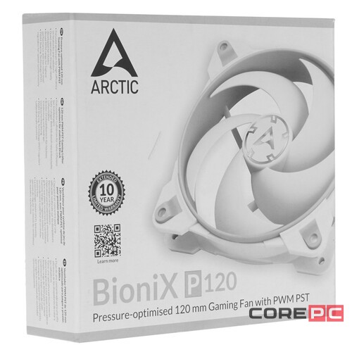 Вентилятор для корпуса Arctic Cooling BioniX P120 Grey/White PWM ACFAN00167A PWM