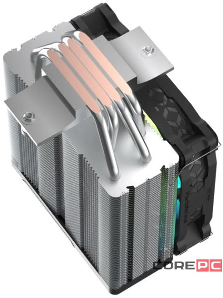 Кулер для процессора PentaWave (PC-Z04E SRB ARGB PWM) Black