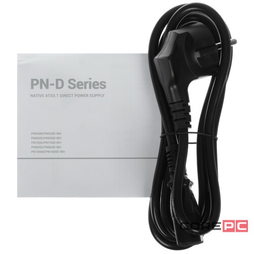 Блок питания Deepcool 850W PN850D (R-PN850D-FC0B-WGEU-V2) 16 Pin (PCIe 5.0 Connector Cable Details)