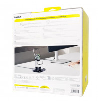 Беспроводное зарядное устройство Baseus EnerFill FS41 3in1 для Phone/Watch/Pods P10281904123-01 черн