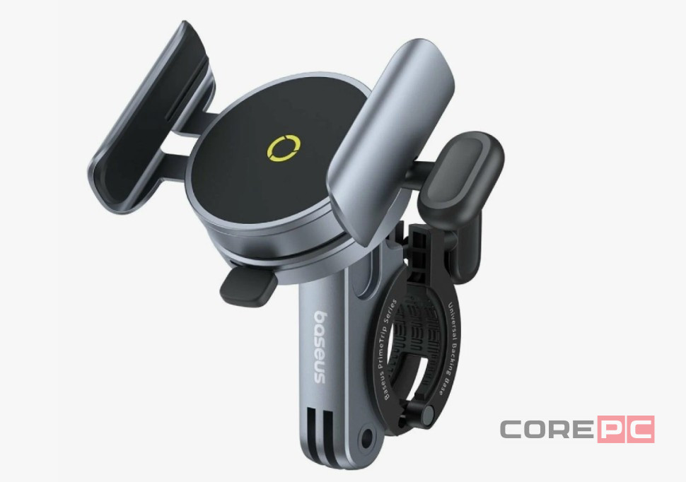 Держатель для велосипеда Baseus PrimeTrip Magnetic Bike Phone Holder C40569001121-00 черный