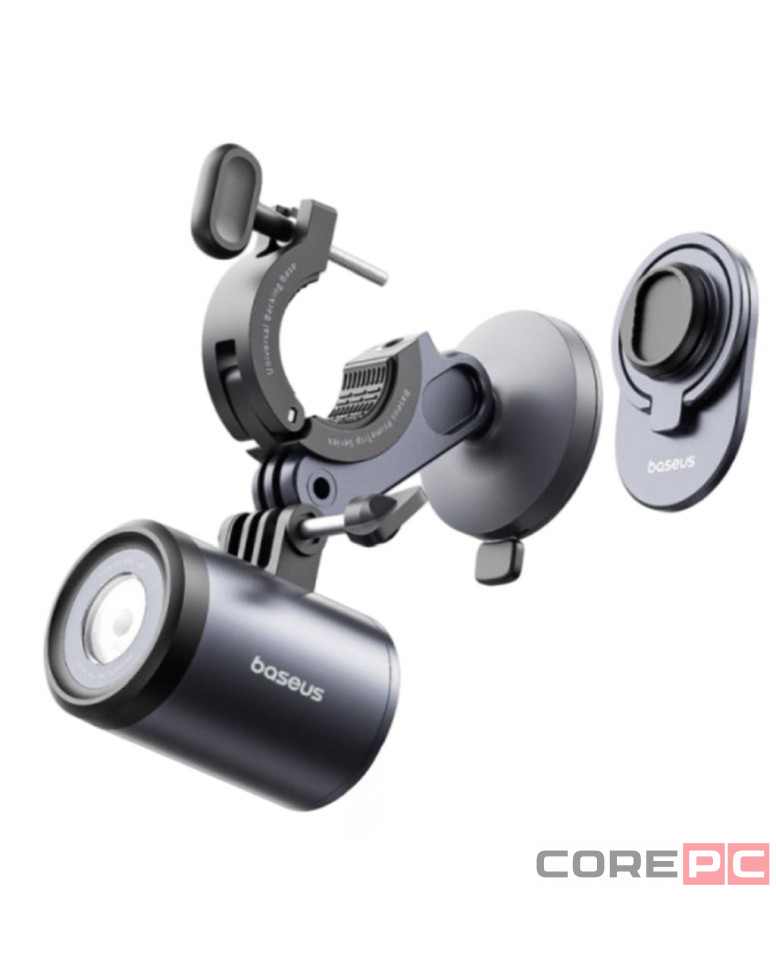 Держатель для велосипеда Baseus PrimeTrip Magnetic Bike Phone Holder C40569001121-00 черный