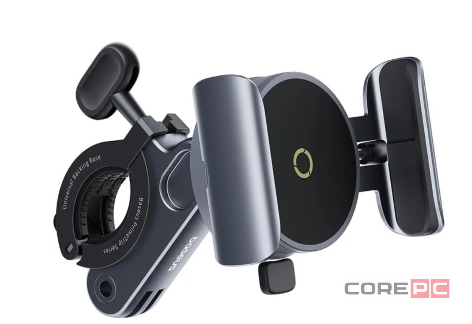 Держатель для велосипеда Baseus PrimeTrip Magnetic Bike Phone Holder C40569001121-00 черный