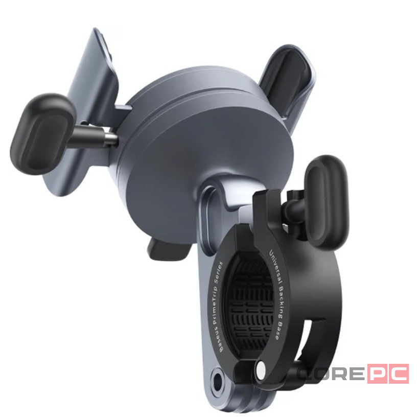 Держатель для велосипеда Baseus PrimeTrip Magnetic Bike Phone Holder C40569001121-00 черный