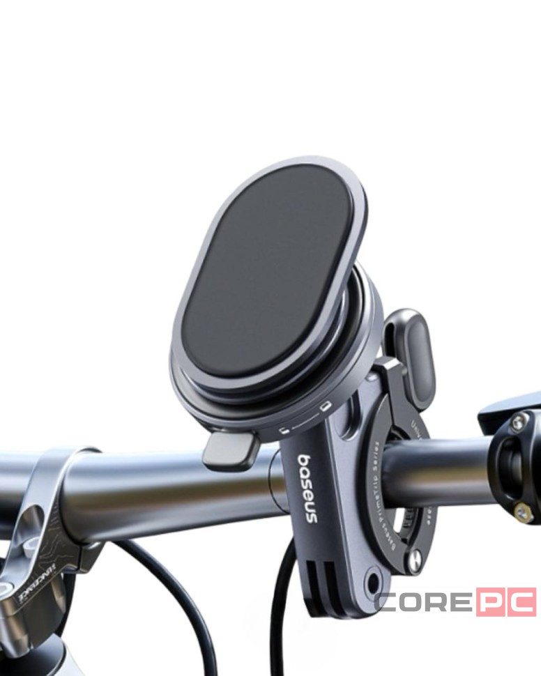 Держатель для велосипеда Baseus PrimeTrip Magnetic Bike Phone Holder C40569001121-00 черный
