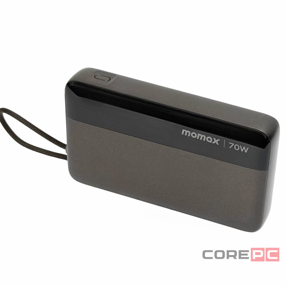 Powerbank Momax 1-Power Ultra+PD3.0/70W  20000mAh 1USB/1C IP151D черный